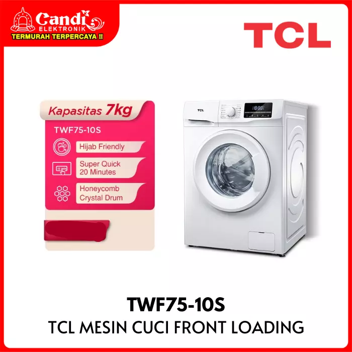 Mesin Cuci Front Loading Tcl